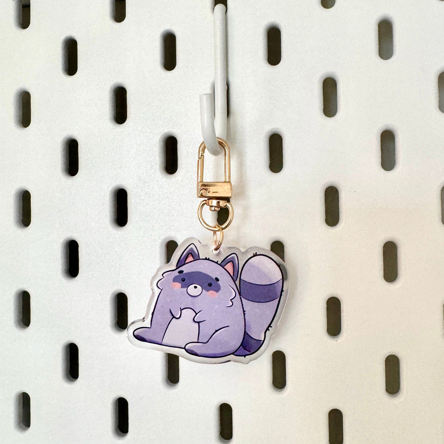 Raccoon Keychain