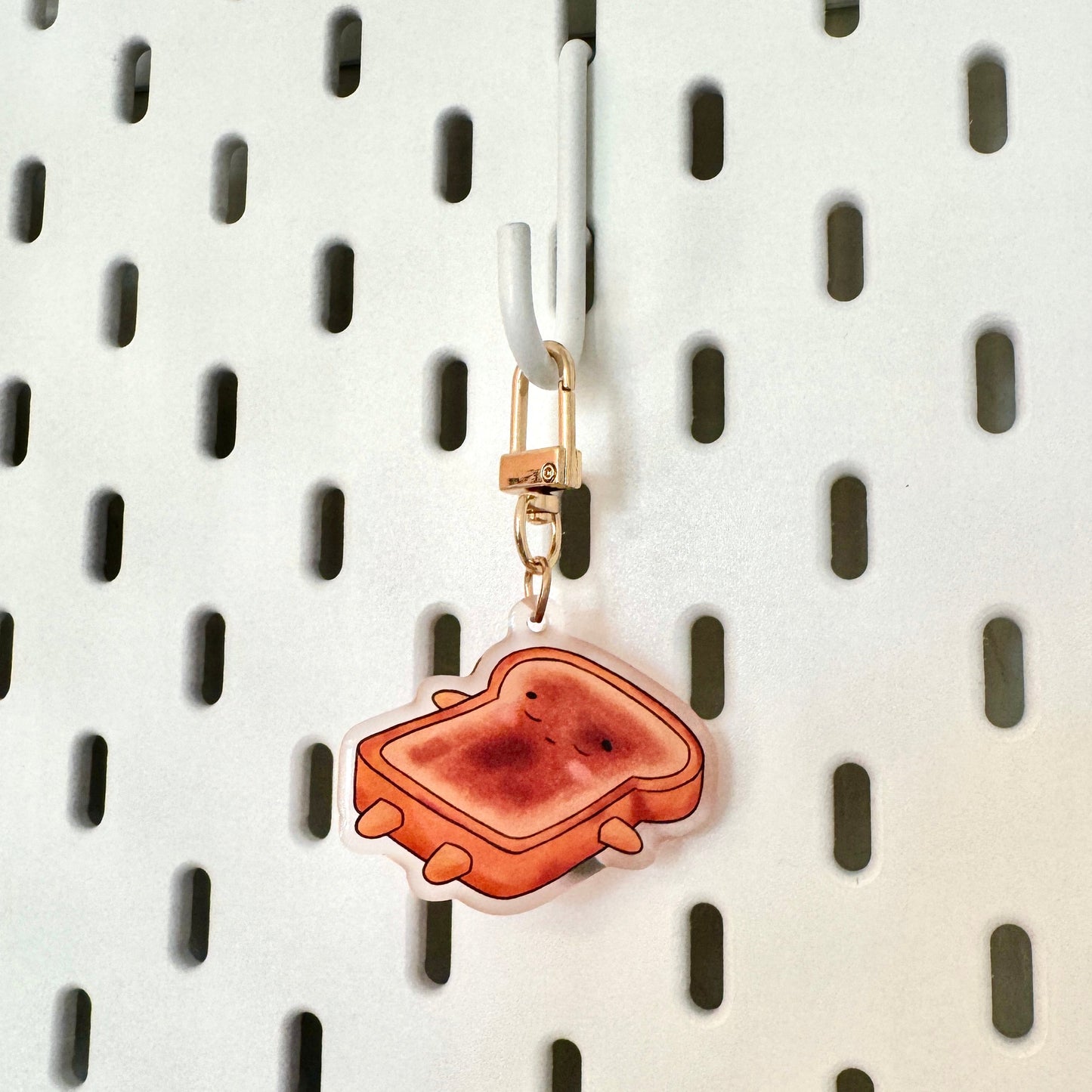 Burnt Toast Keychain