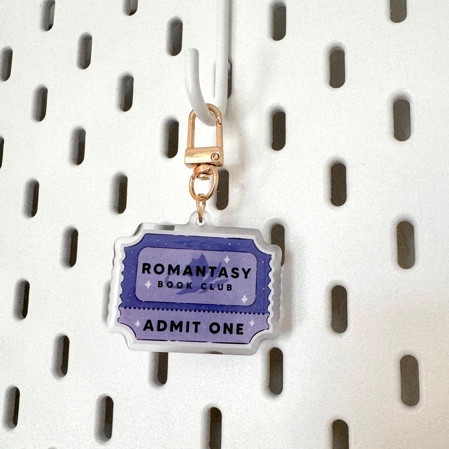 Romantasy Book Club Keychain
