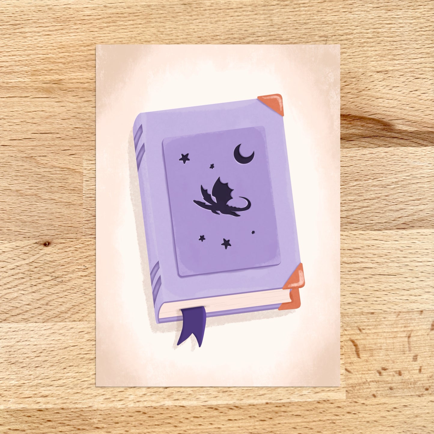 Dragon Book Mini Print (5x7)