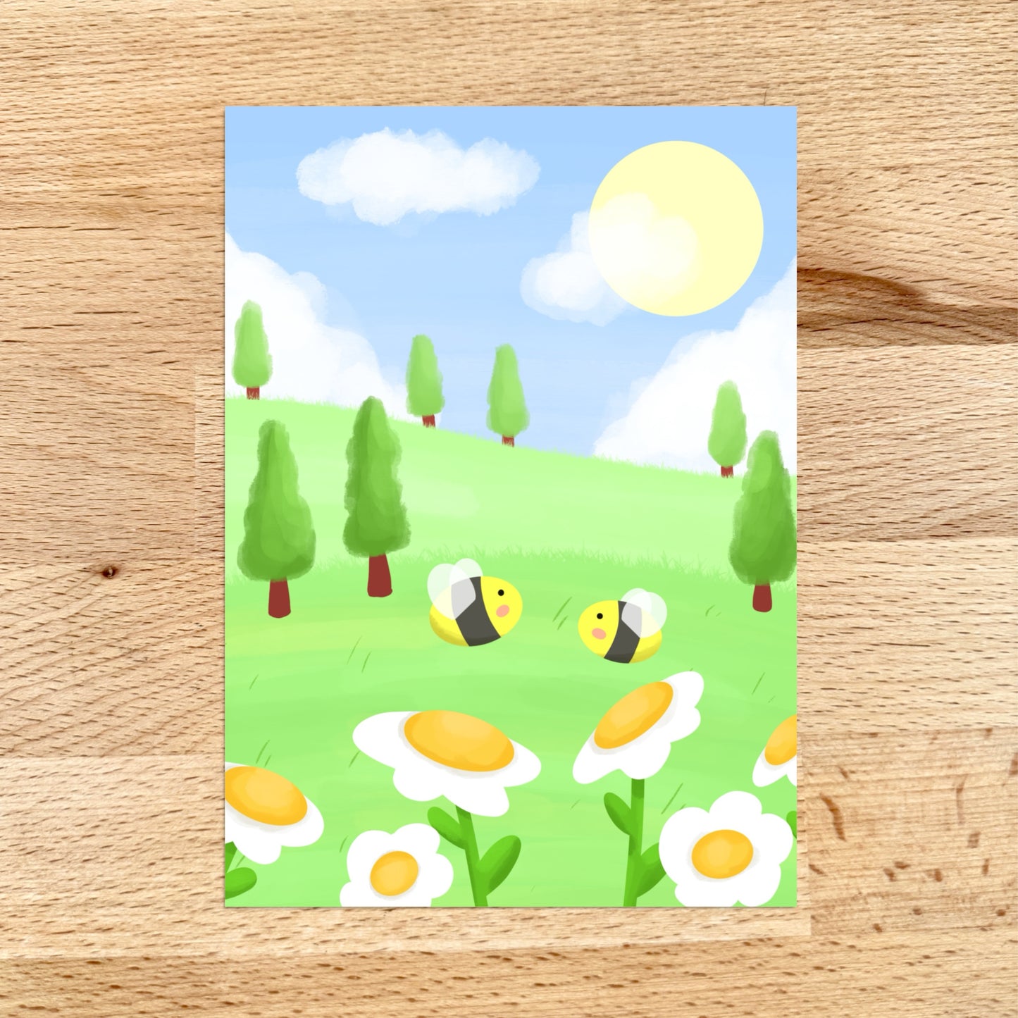 Spring Scene Mini Print (5x7)