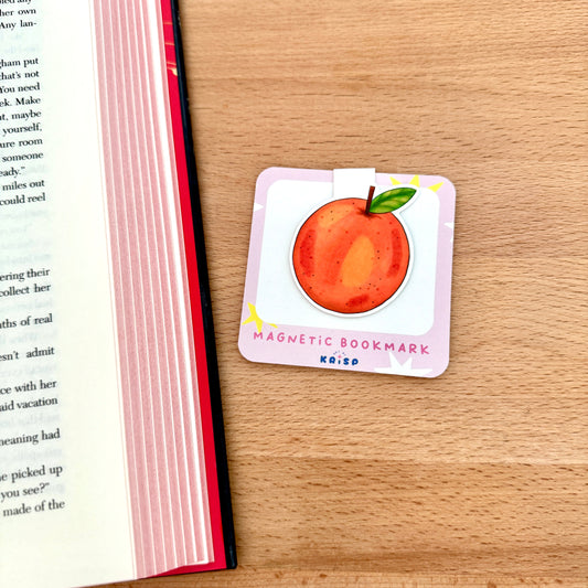 Magnetic Bookmark - Orange