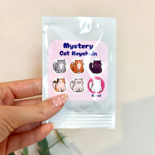 Mystery Cat Keychain