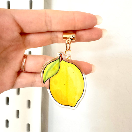 Lemon Keychain