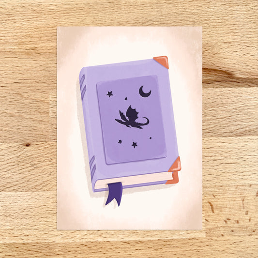 Dragon Book Mini Print (5x7)