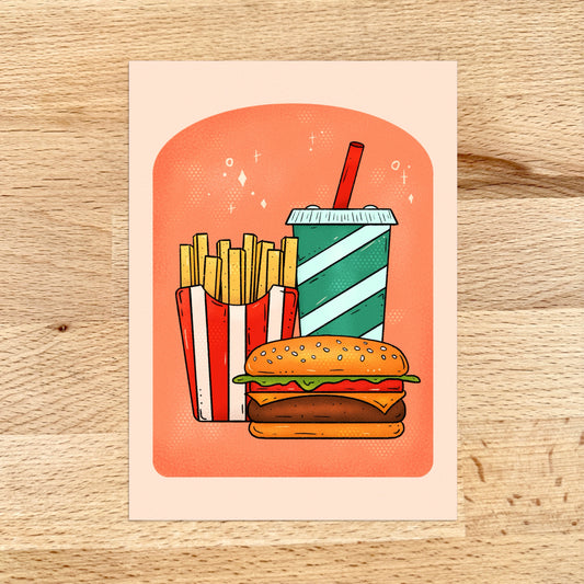 Fast Food Mini Print (5x7)