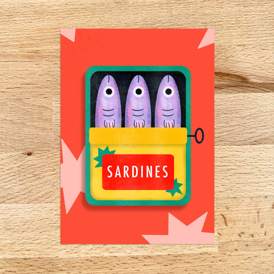 Sardines Mini Print (5x7)