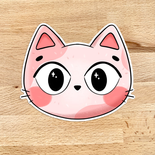Sticker - Pink Cat