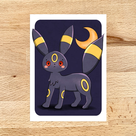 Umbreon Mini Print (5x7)