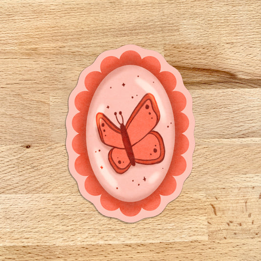 Sticker - Antique Butterfly